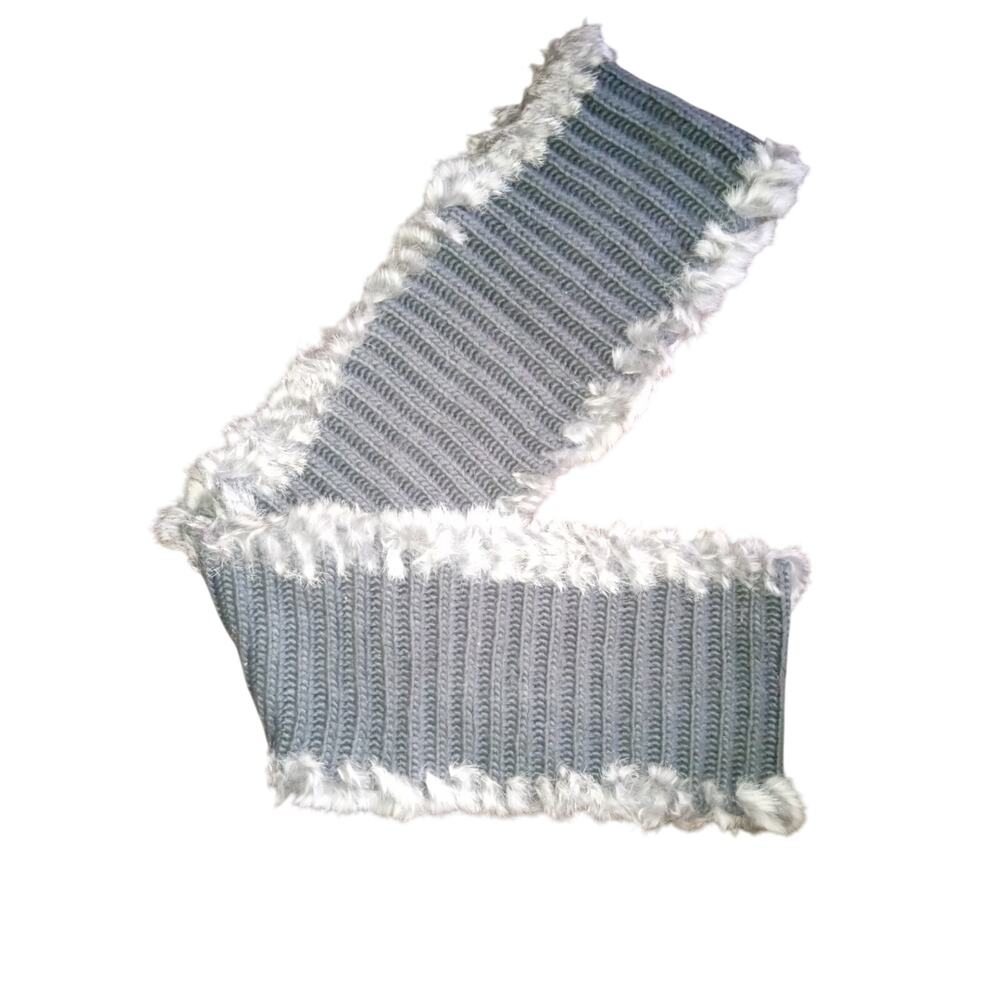 Joolay Rabbit fur lined scarf - NWOT